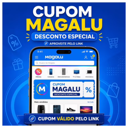 Cupons Magalu no app
