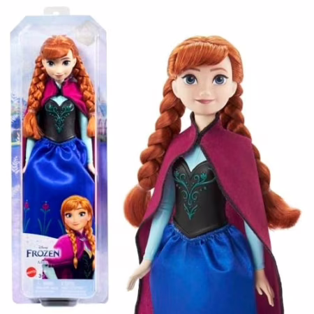 🛍️Disney Frozen Boneca Reinha Anna Frozen I Saia Cintilante