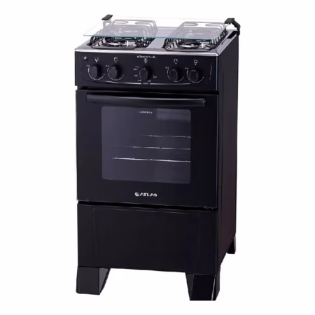Fogão de Piso a Gás Atlas Mônaco Plus 4 Bocas Forno 50L Bivolt