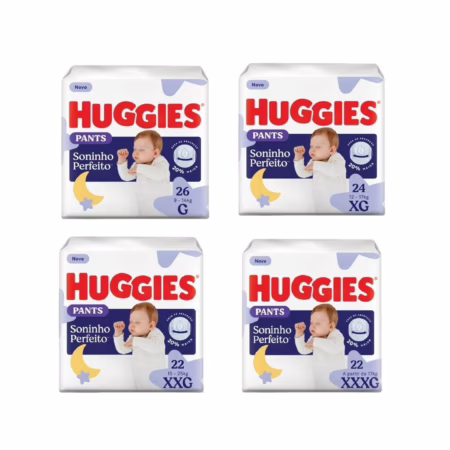 Fralda Descartável Infantil Pants Huggies Soninho Perfeito
