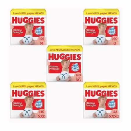 Fralda Huggies Supreme Care • C