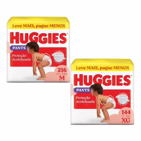 Fralda Huggies Supreme Care Roupinha