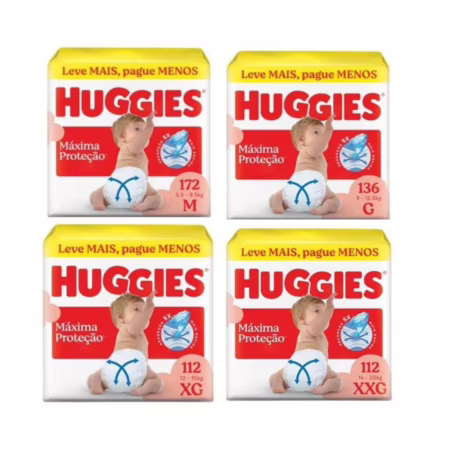 Fralda Huggies Supreme Care