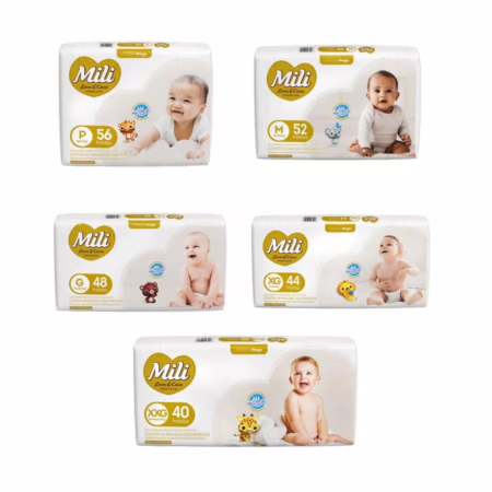 Fralda Mili Love & Care Premium