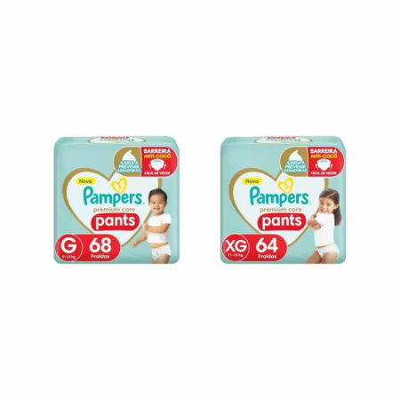 Fralda Pampers Premium Care Pants • B