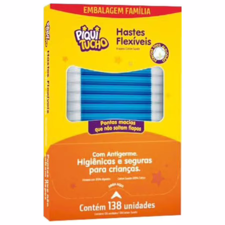 HASTES FLEXIVEIS PIQUITUCHO CARTUCHO 138 UNIDADES