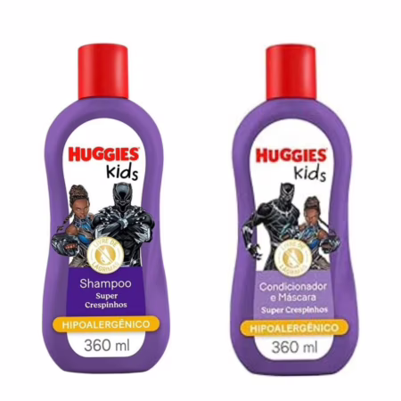 Huggies Super Crespinhos Pantera Negra 360ml