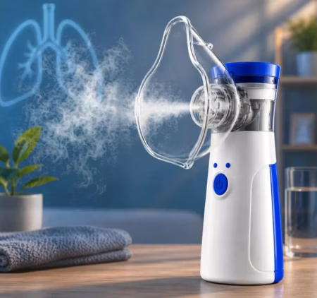 Inalador Nebulizador Portátil Ultrassônico