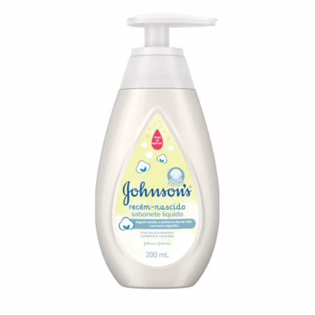 Johnson's Baby Sabonete Líquido Recém Nascido, 200ml