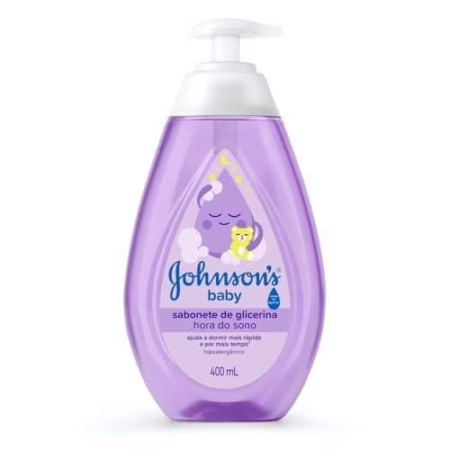 🚨 Johnson's Baby Sabonete Líquido Relaxante Hora do Sono, 400ml • A