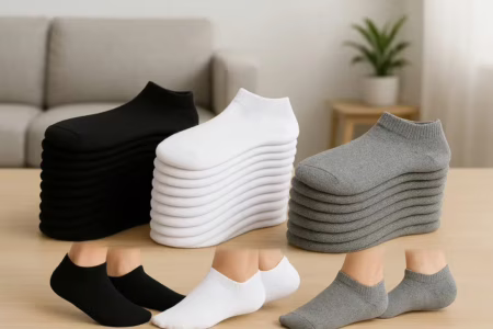 Kit 24 Pares Meia Soquete Cano Curto Unissex Atacado Cores