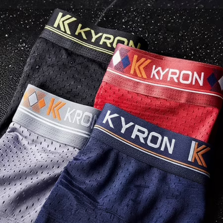 Kit 5 Cuecas Box Boxer Dry Fit Masculina Microfibra Premium (P ao GG)