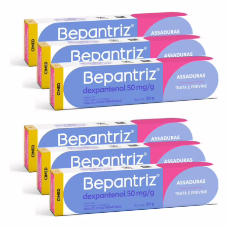 Kit 6 Unidades Bepantriz Pomada 30g