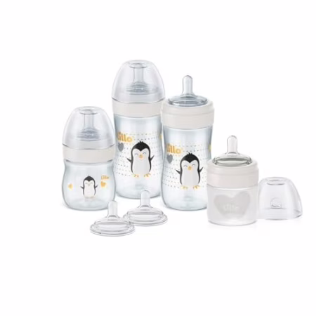 🛍️Kit de Mamadeiras e Bicos Super Evolution Lillo - 80ml, 150ml e 300ml