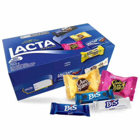Lacta Favoritos - Caixa de variedades chocolates, 250,6g