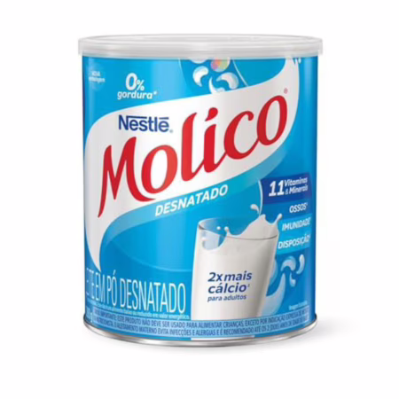Leite em Pó Desnatado MOLICO Total Cálcio 280g Molico Sabor