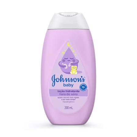 Loção Hidratante Relaxante Para Uso Diário Johnson's Baby Hora Do Sono, 200ml • A