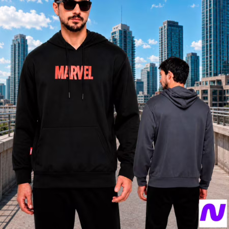 ▪ Moletom Mooncity MARVEL I Masculino com Capuz (P, M, G)