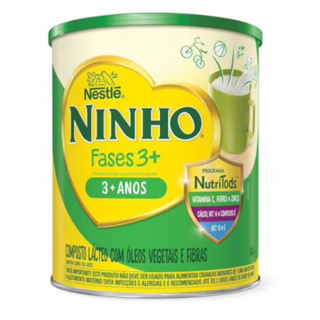 Ninho - Composto Lácteo Fases 3+, 800g
