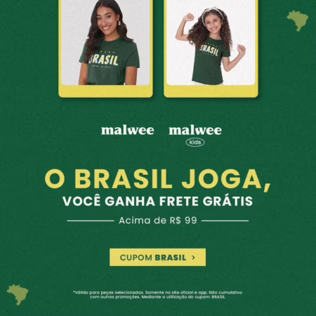 Novo cupom Malwee!