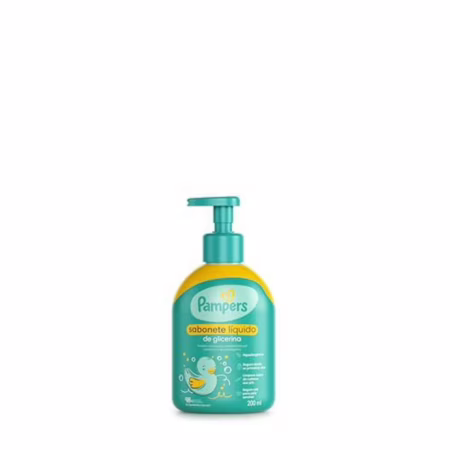 PAMPERS SABONETE LIQ CPO GLICERINA 200ml