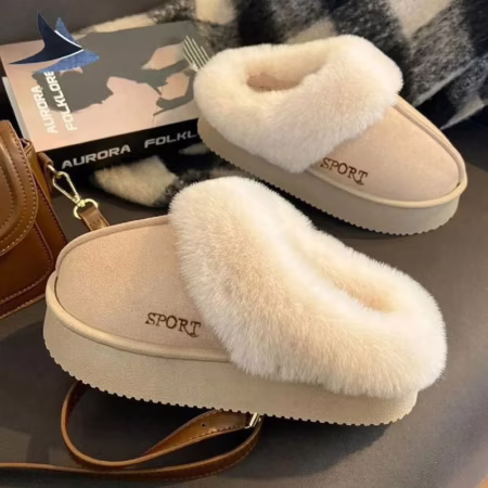 🚨 Pantufa Adultol Peluciada Térmica Inverno Confortável Luxo