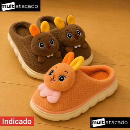 Pantufa Chinelo De Casa Infantil Menino Menina Pelúcia Confortável Inverno Pantufa Sapato Infantil