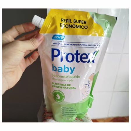 Refil Sabonete Líquido Protex Baby Glicerina 800ml