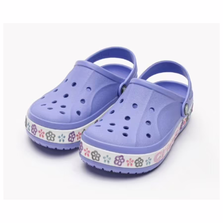 Sandália Crocs Bayaband Flower Clog (Tam. 29 ao 32)