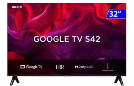 🚨 SEMP SMART TV 32” 32S42 HD GOOGLE TV