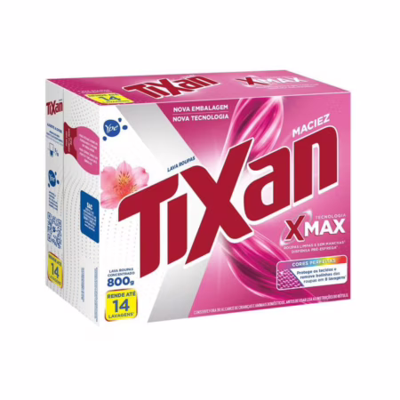 Tixan Ypê Lava Roupas em Pó Maciez 800g