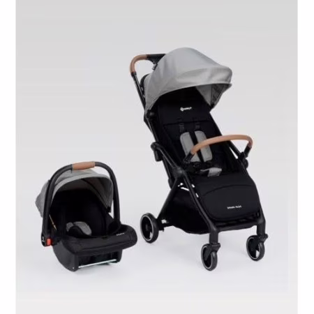 Travel System Safety 1st, Spark Plus Duo, 0 meses a 22 kg, Grey Frost