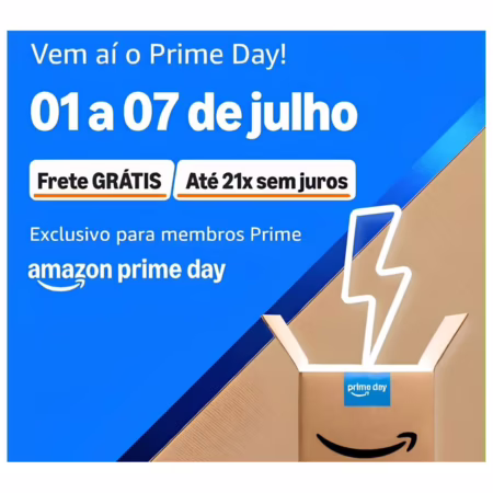 Vem aí o Prime Day - Do dia 1 a 11 de julho 🥳
