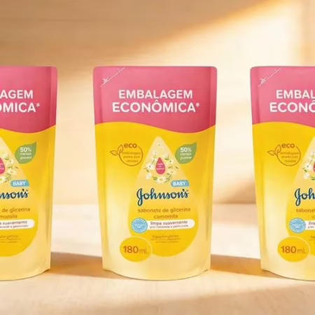 🚨 3x Sabonete Líquido Glicerina Camomila JOHNSON’S® Baby, 180mL