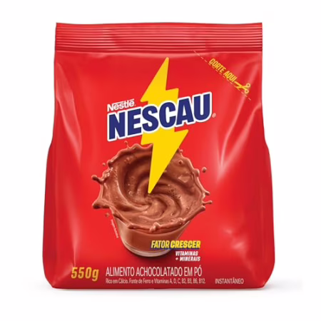 💎 Achocolatado em Pó Nescau 550G