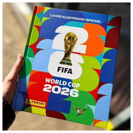 📘 Álbum de Figurinhas Copa Do Mundo Fifa 2026 Capa Dura