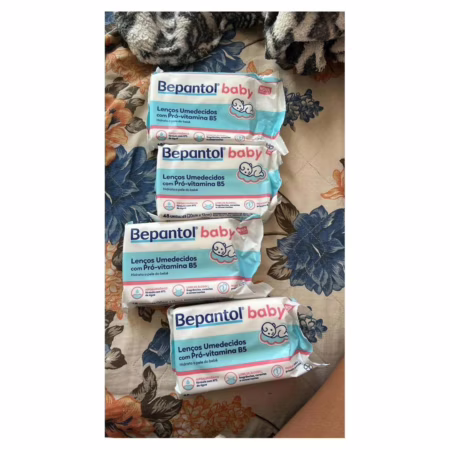 Bepantol Baby Lenço Umedecido para Bebê, Hipoalergênico, Kit Leve 4 Pague 3, 192 Unidades