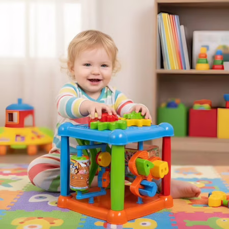 Brinquedo de Menino Blocos Interativos