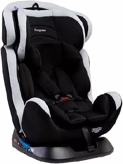 Cadeirinha Cosco Kids, Progress, 0 a 36kg, Preto Gelo