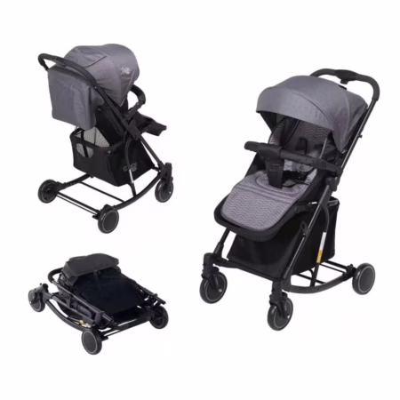 Carrinho 2 em 1 Vira Balanço Maximo Maxi Baby Até 15 Kgs