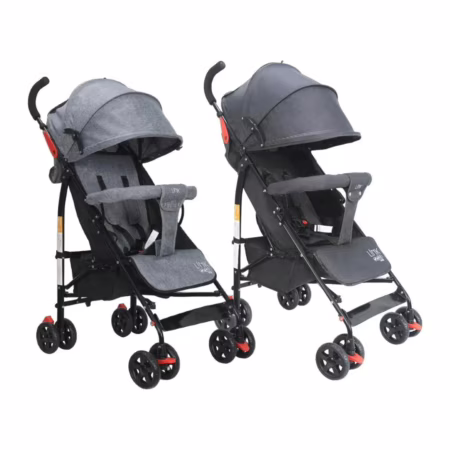 Carrinho De Bebê Guarda Chuva Modo Berço Link Maxi Baby