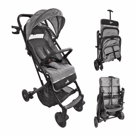 Carrinho de Passeio Infantil Até 22kg Easygo Pipdip - Cinza