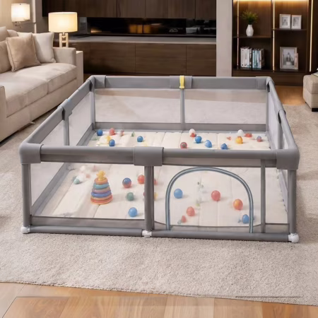 Cercadinho Para Bebê Infantil Chiqueirinho 127x127cm Pipdip