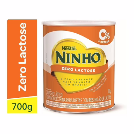 Composto Lácteo Ninho Fort+ Zero Lactose 700g