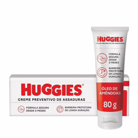 Creme Preventivo de Assaduras Huggies Pele Protegida 80g