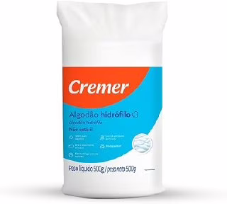 😍 Cremer Algodão Hidrófilo 500 Gr