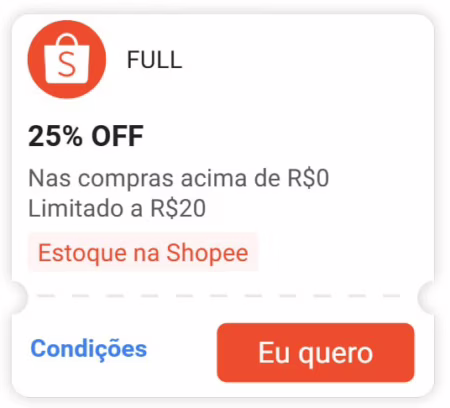💎 Cupom Shopee Compra FULL 🔥🔥
