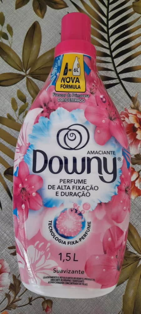 Downy Amaciante Concentrado Frescor Da Primavera 500mL Rende 2L