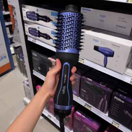 💎 Escova Secadora Agile Glossy Elgin 1300w Bilvolt