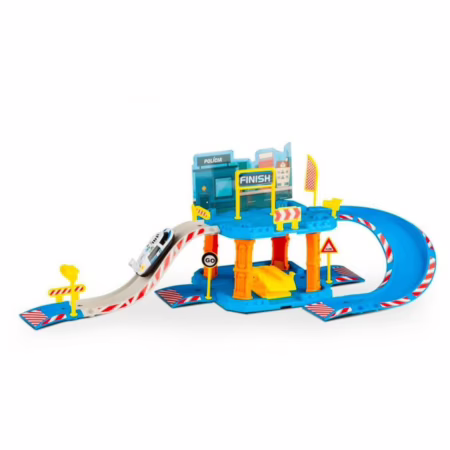 Express Wheels Garagem Polícia 40 Peças Multikids - BR1237